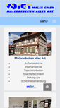 Mobile Screenshot of maler-gmbh-voigt.de